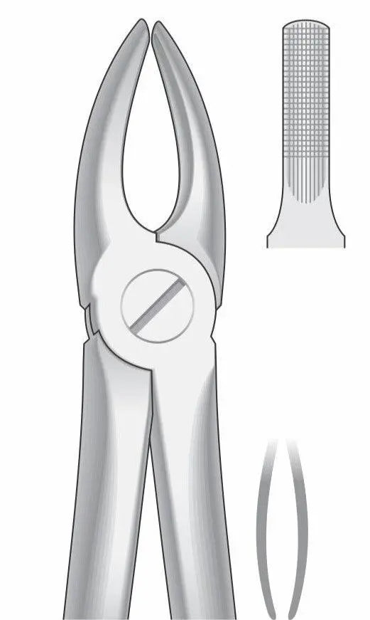 Upper Incisors and Cuspids Extraction Forceps G1003 Fig.2 | Dental Tooth Removal Instrument GIM Instruments