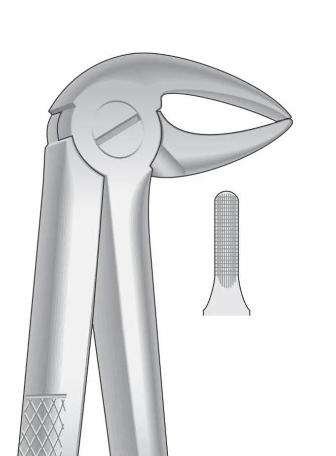 Lower Roots Extraction Forceps Slender Jaws G1009 Fig 33A | Dental Surgical Instrument Pakistan GIM Instruments