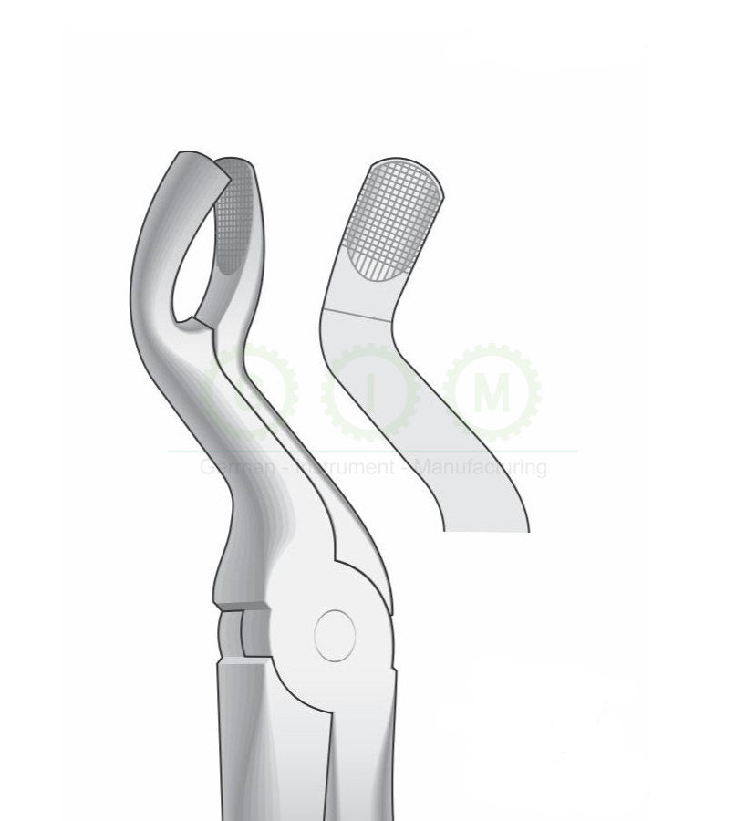 Upper Wisdom Tooth Extraction Forceps G1015 Fig 67A | Upper Molar Dental Surgical Instrument Pakistan