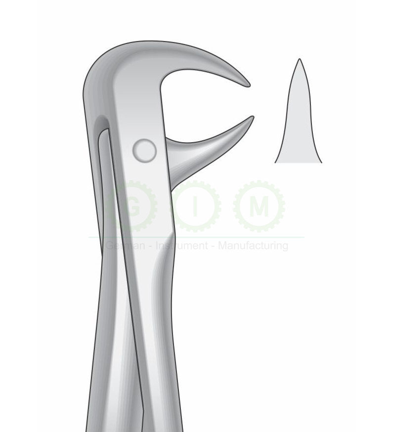 Lower Molars Extraction Forceps G1018 Fig 86A