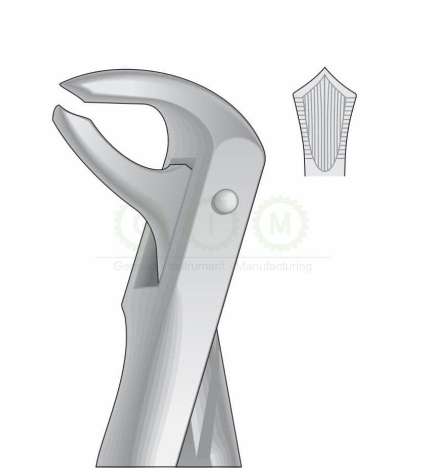 Lower Molars Extraction Forceps G1019 Fig 73