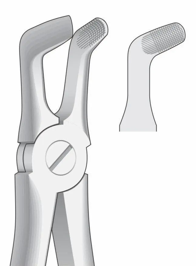 Lower Molars and Wisdom Teeth Extraction Forceps G1020 Fig 79A | Dental Surgical Instrument Pakistan GIM Instruments