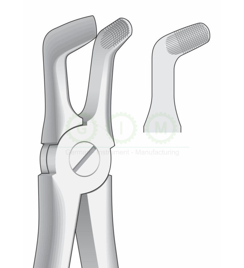 Lower Molars and Wisdom Teeth Forceps G1020 Fig 79A