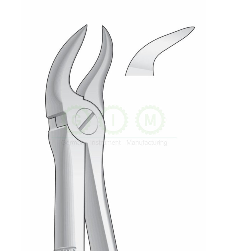 Lower Molars Extraction Forceps G1023 Fig 87