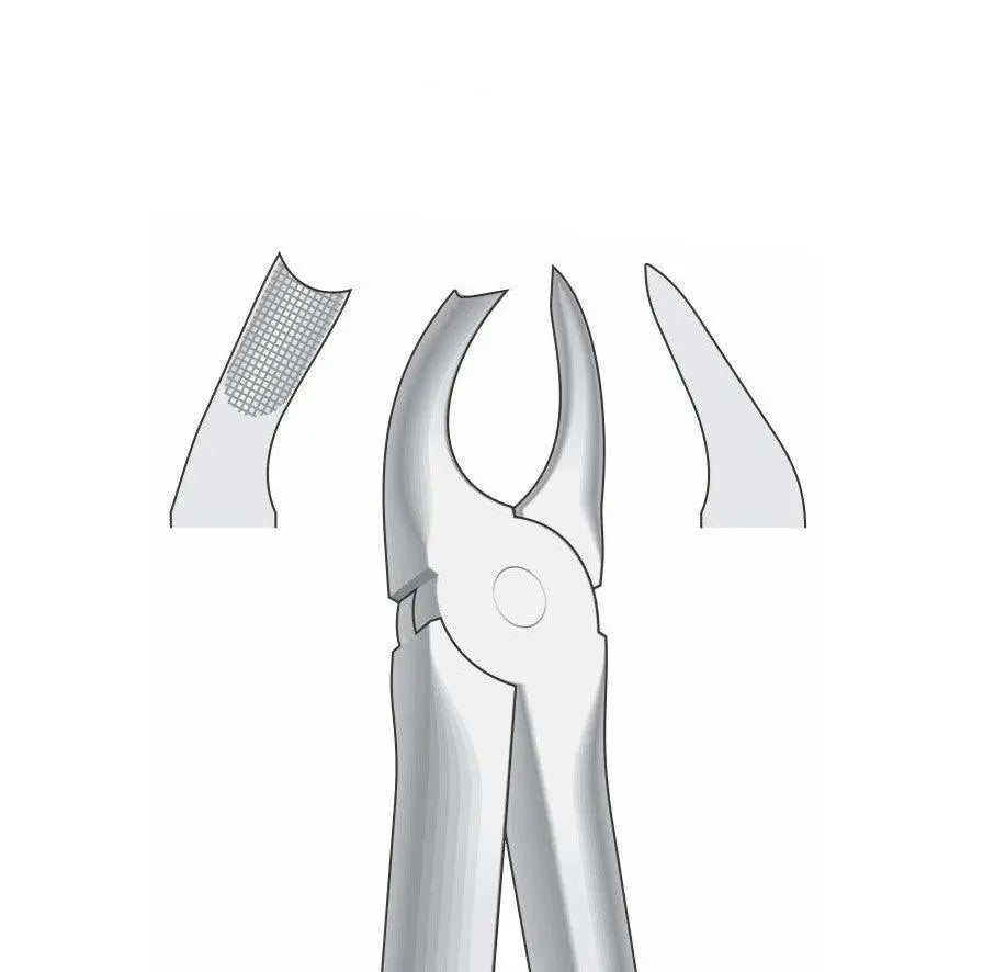 Left Upper Molar Extraction Forceps G1025 Fig 90 | Dental Surgical Instrument Pakistan GIM Instruments