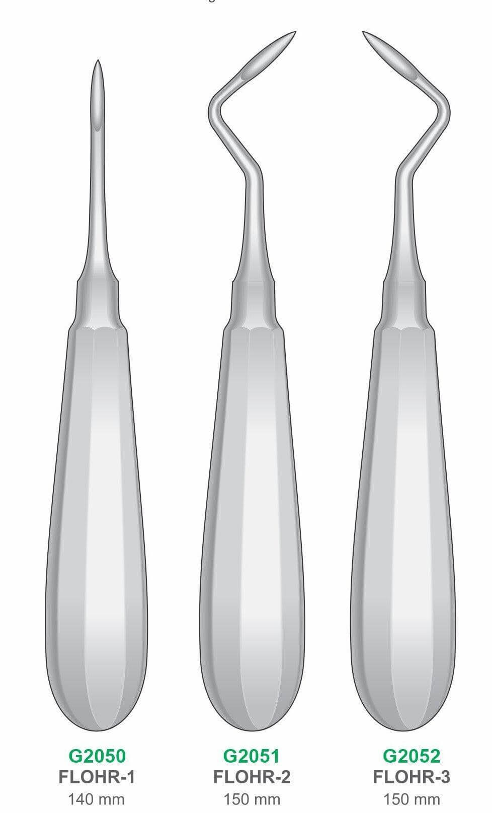 Flohr Elevators Dental Surgical Instruments Pakistan GIM Instruments