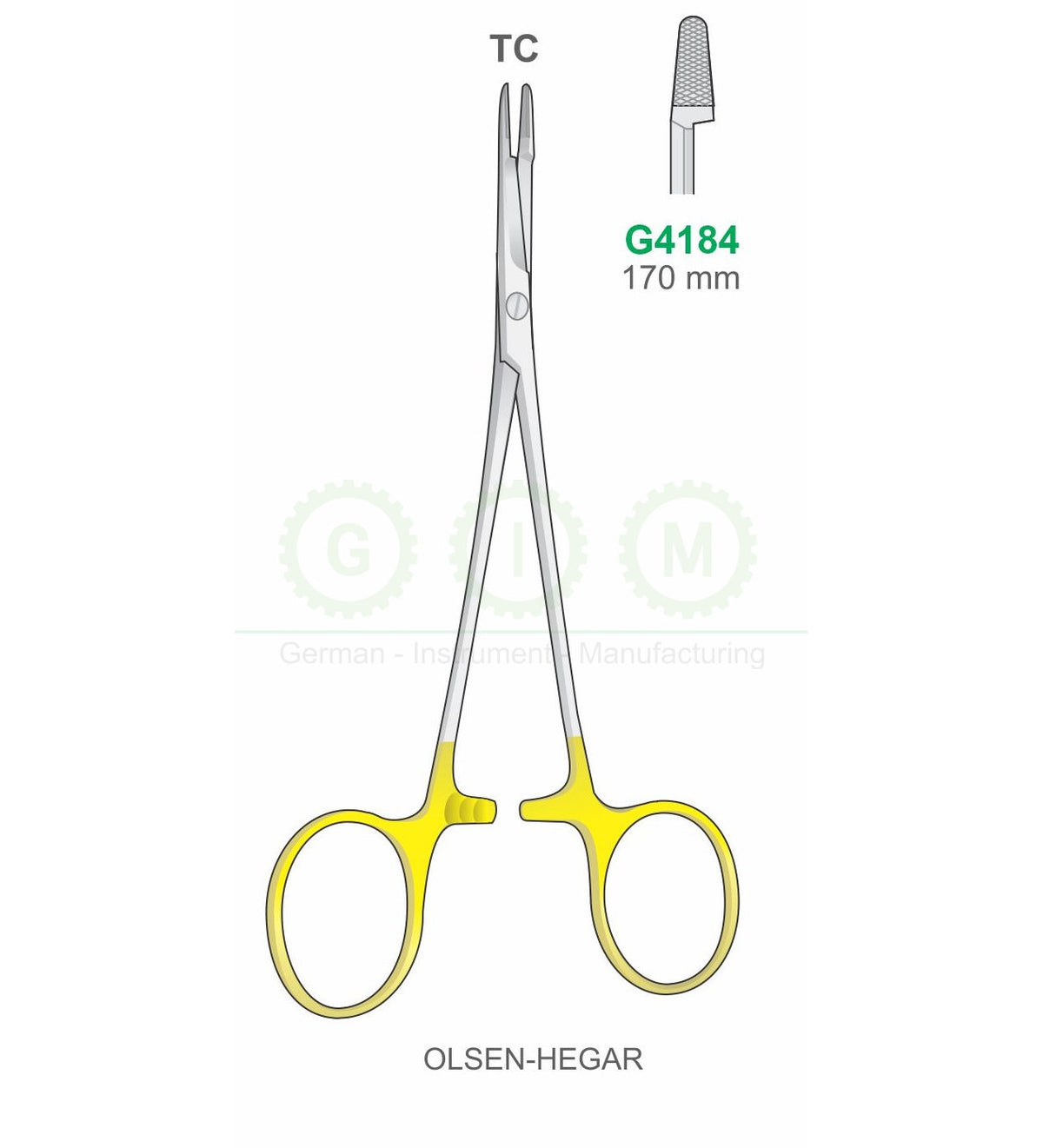 TC Olsen-Hegar Needle Holder