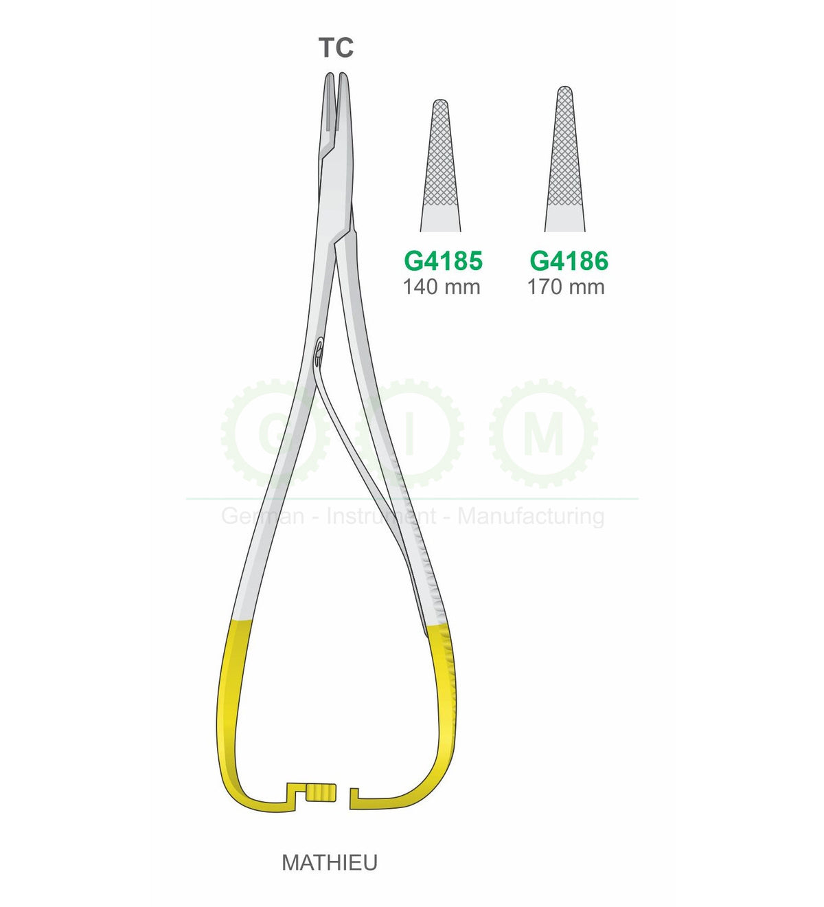 TC Mathieu Needle Holders