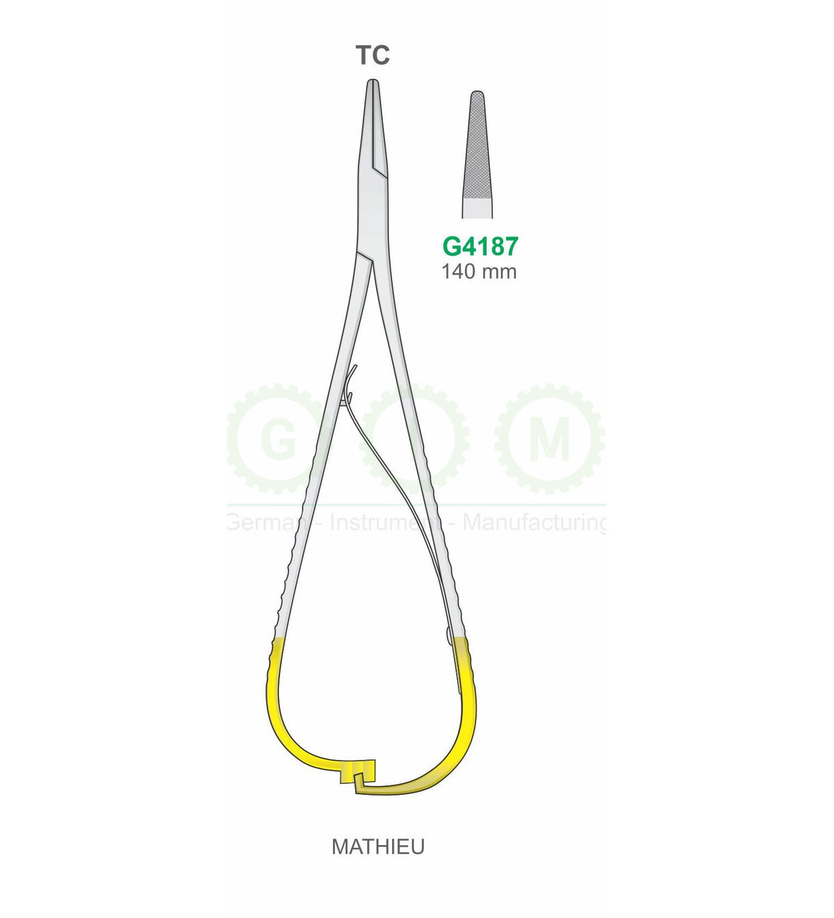 TC Mathieu Needle Holder