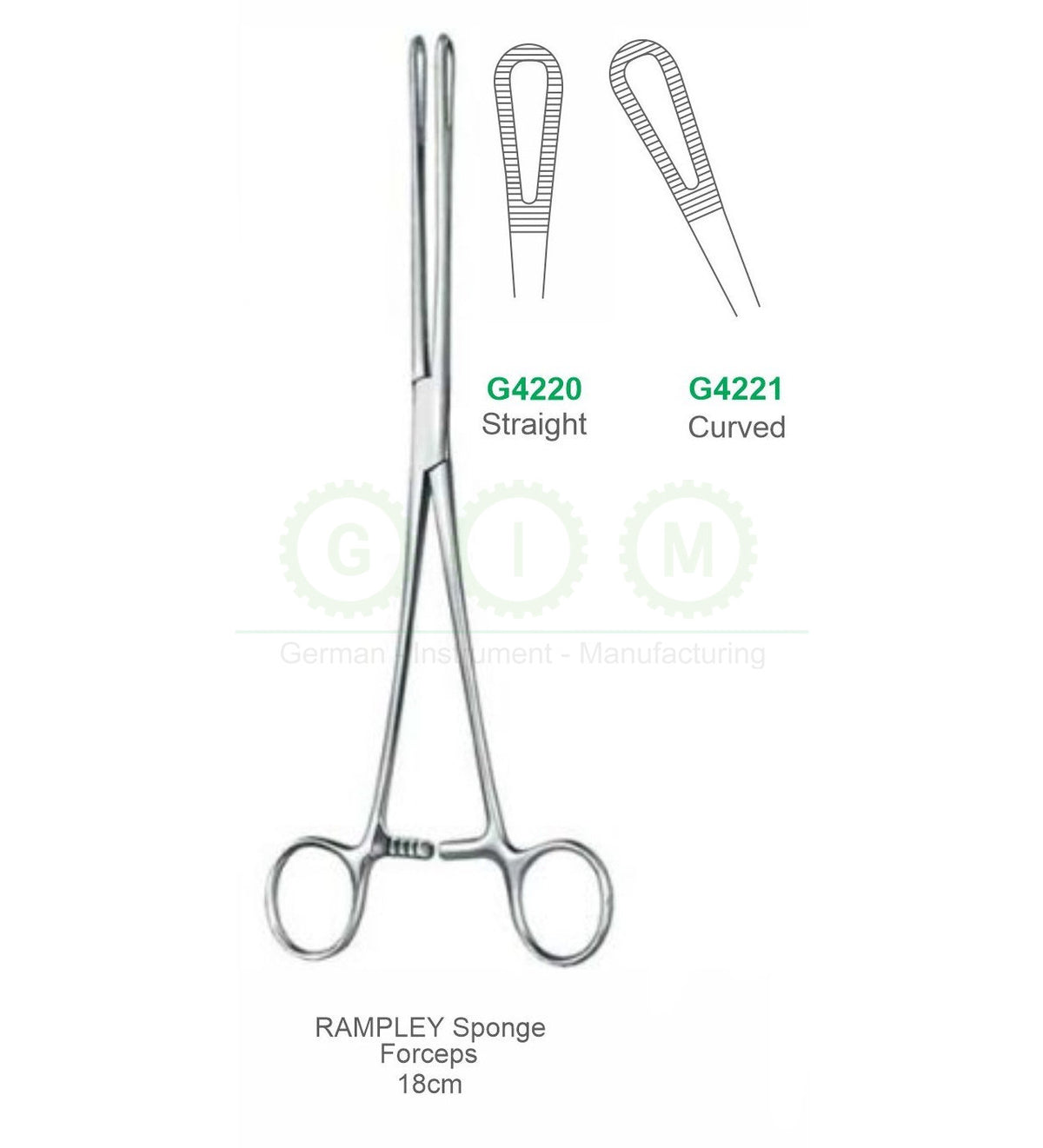 Rampley Sponge Forceps