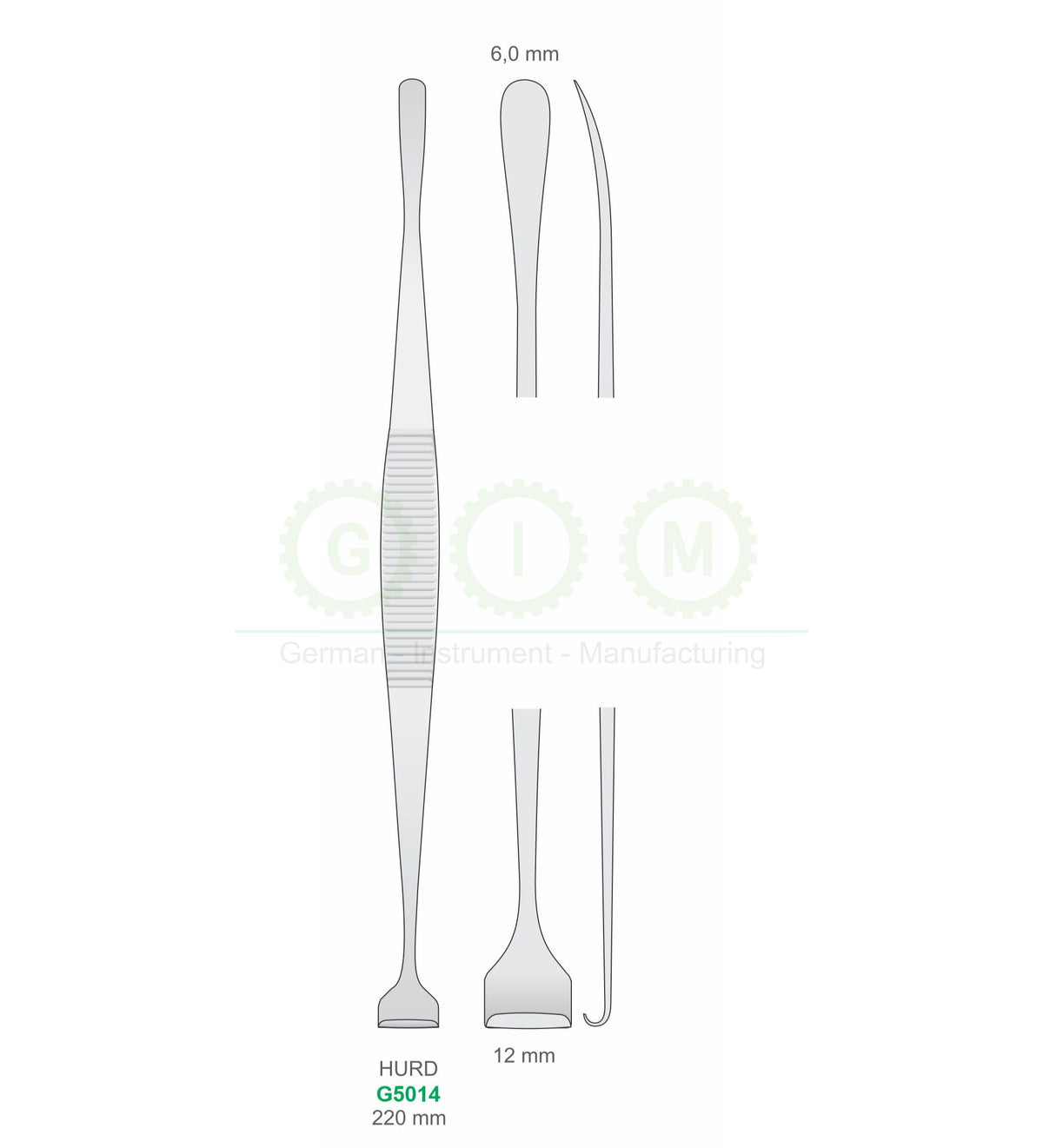 Hurd Retractor, 220mm