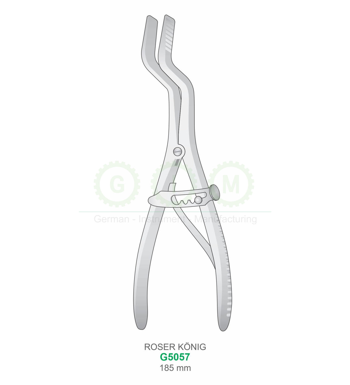 Roser-Koni Mouth Retractor, 185mm