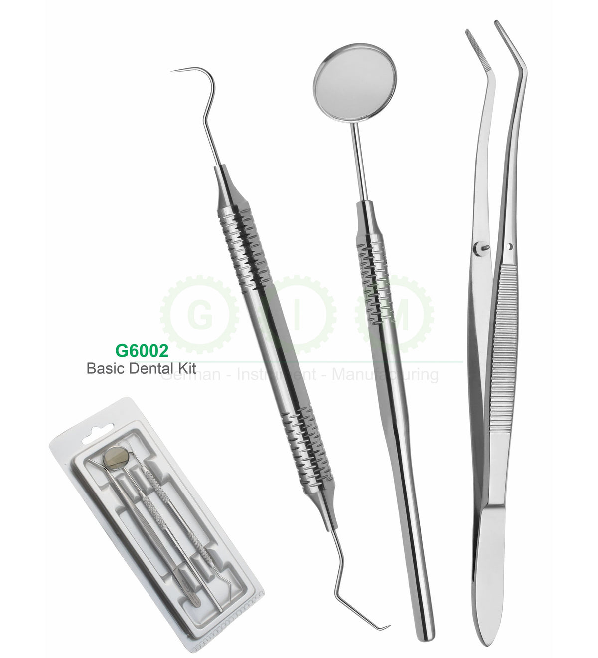 Dental Basic Kit with Hollow Handle