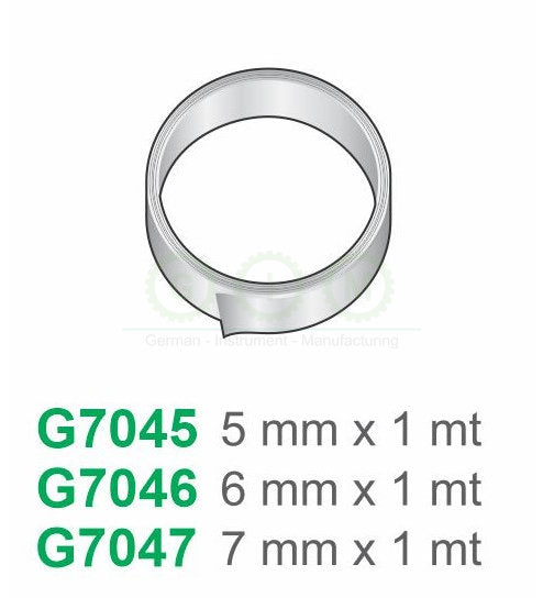 Dental Matrix Bands, 5–7mm x 1m