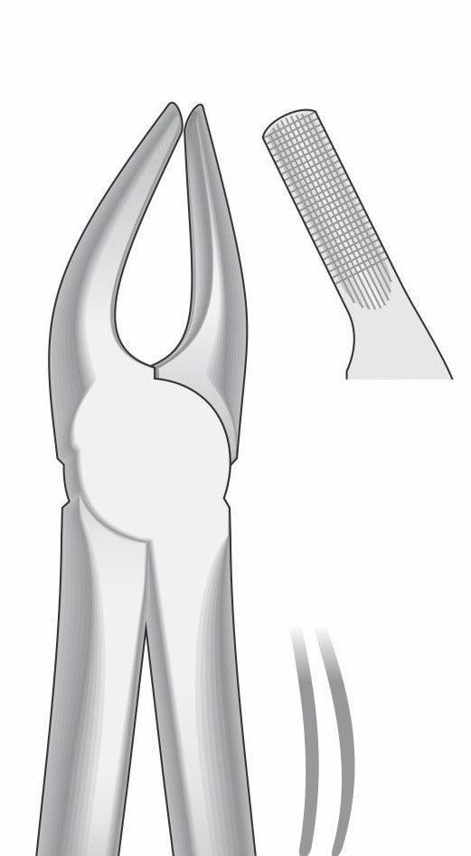 Upper Premolars Extraction Forceps G1004 Fig.7 | Dental Tooth Removal Instrument