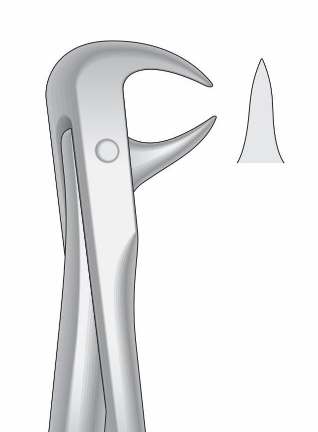 Lower Molars Extraction Forceps G1018 Fig 86A | Dental Surgical Instrument Pakistan