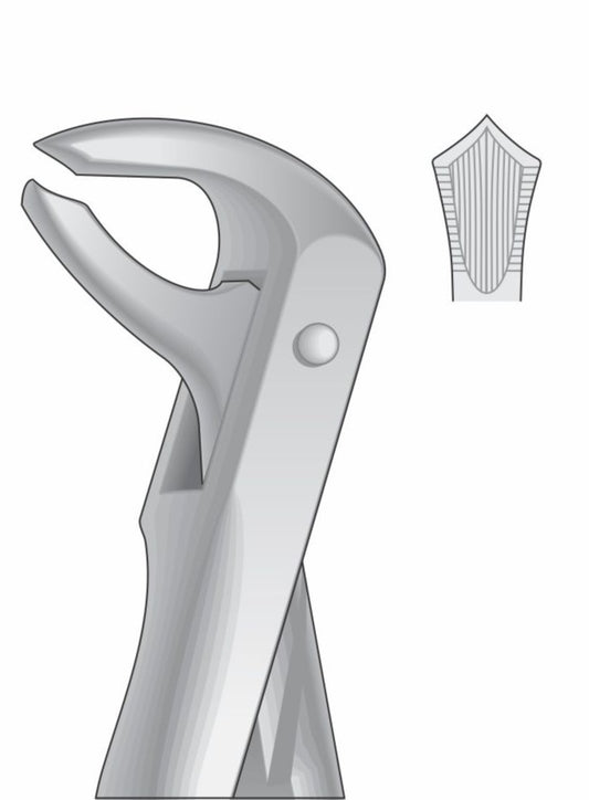 Lower Molars Extraction Forceps G1019 Fig 73 | Dental Surgical Instrument Pakistan