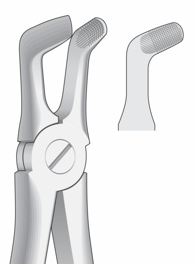 Lower Molars and Wisdom Teeth Extraction Forceps G1020 Fig 79A | Dental Surgical Instrument Pakistan