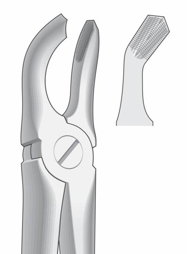Lower Wisdom Teeth Extraction Forceps G1021 Fig 79 | Dental Surgical Instrument Pakistan