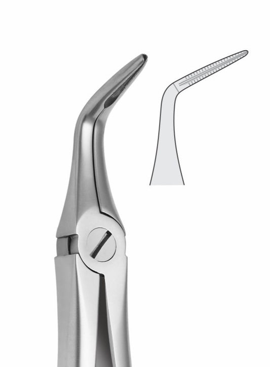 Lower Roots Extraction Forceps G1028 Fig 46L | Dental Surgical Instrument Pakistan