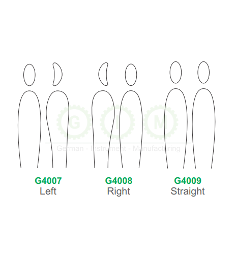 Cotte-Walsham Retractor Left Right and Straight Models
