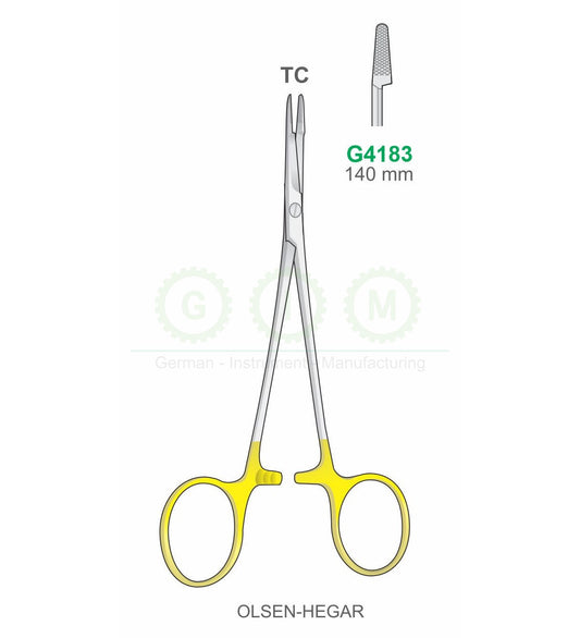 TC Olsen-Hegar Needle Holder