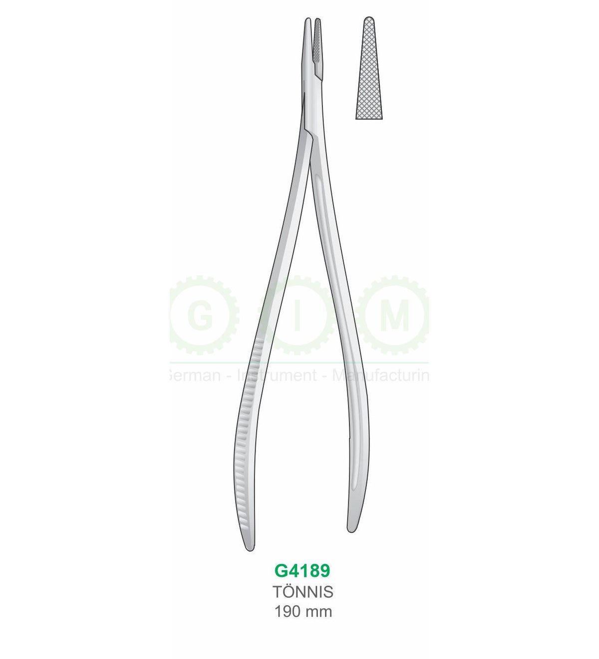 Tönnis Needle Holder