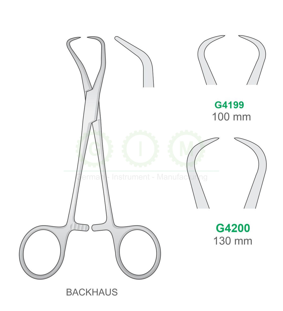 Backhaus Towel Clamps