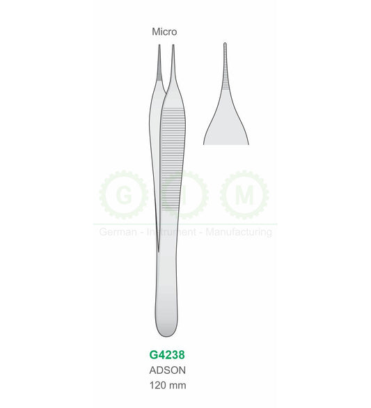 Micro Adson Tissue Forceps