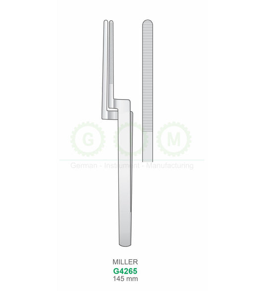 TC Miller Non-Traumatic Tissue Forceps