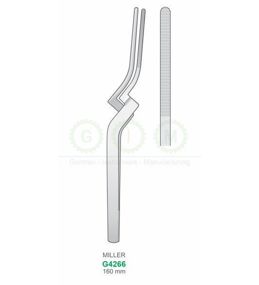 TC Miller Non-Traumatic Tissue Forceps