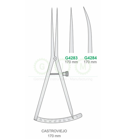 Castroviejo Measuring Instruments