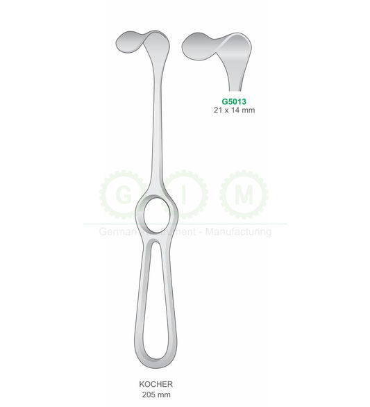 Kocher Retractor, 205mm