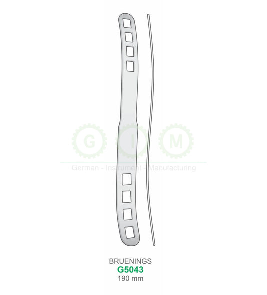 Bruning Retractor, 190mm