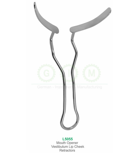 Vestibulum Mouth Opener and Lip-Cheek Retractor