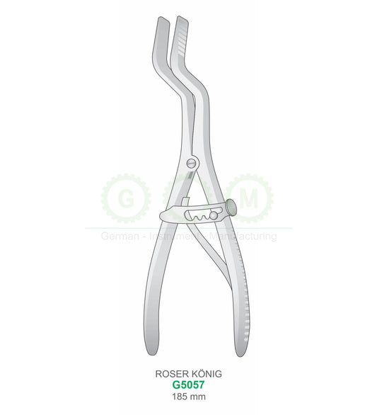 Roser-Koni Mouth Retractor, 185mm