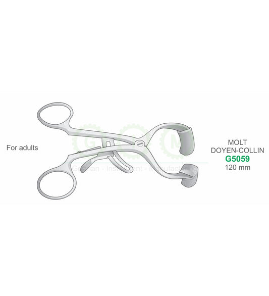 Dayen-Collin Adult Mouth Retractor, 120mm