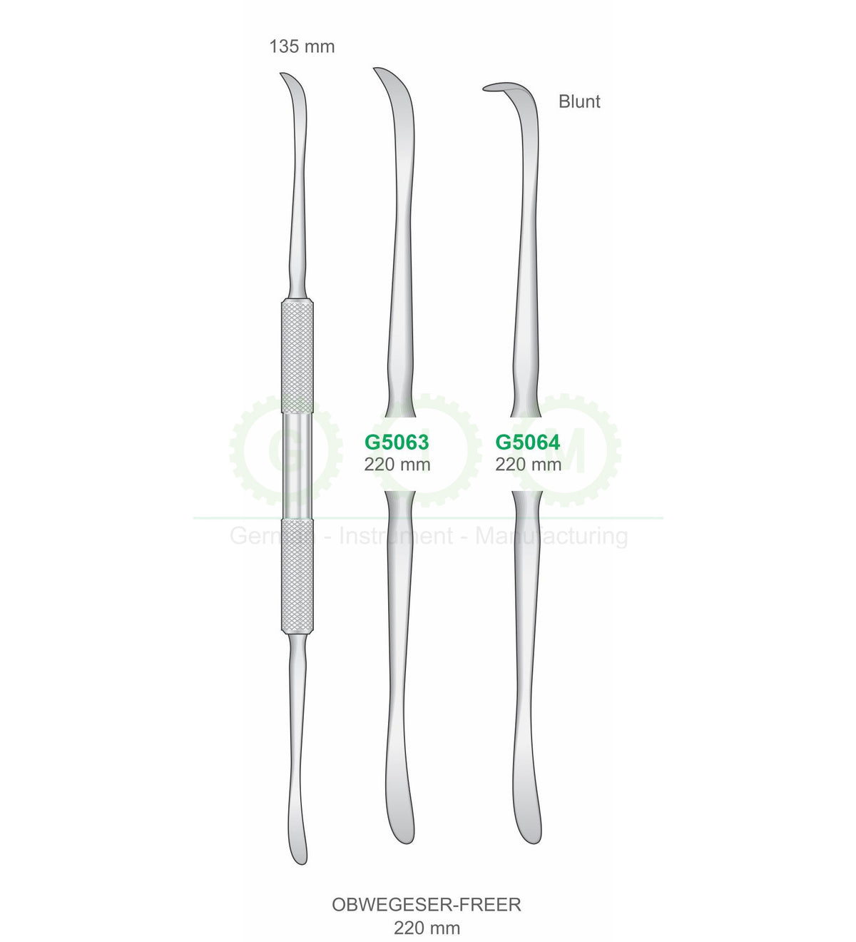 Obwegeser-Freer Surgical Mallets, 220mm