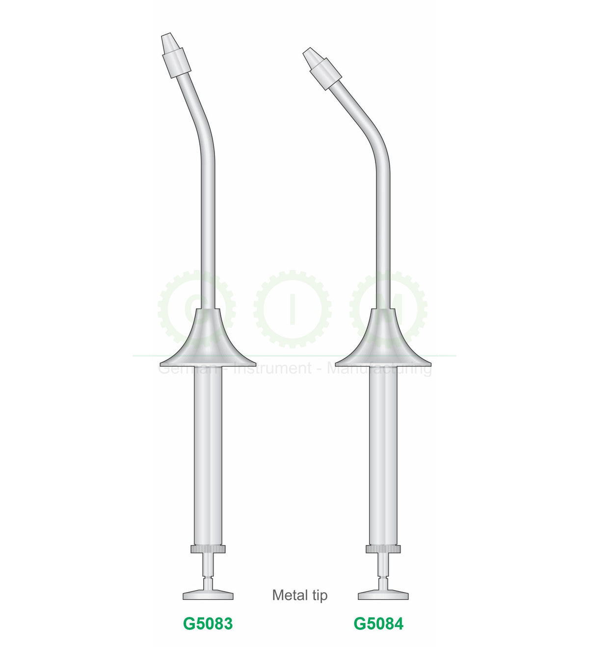 Metal-Tip Amalgam Carriers