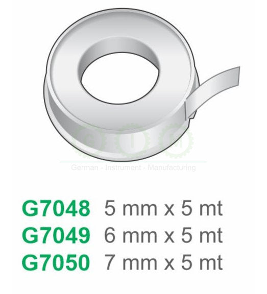 Dental Matrix Bands, 5–7mm x 5m